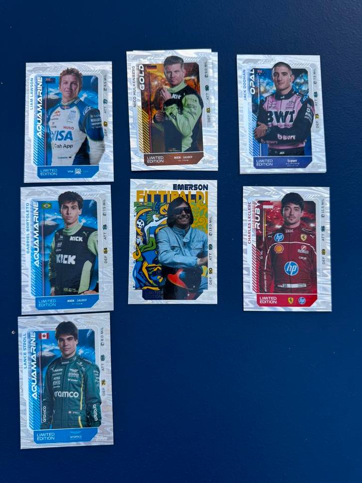 Topps turbo attax 2025 F1, Hobby en Vrije tijd, Verzamelkaartspellen | Overige, Zo goed als nieuw, Ophalen of Verzenden