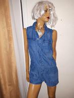Prachtige jumpsuit van H&M maat 34 zgan, H&M, Blauw, Ophalen of Verzenden, Zo goed als nieuw