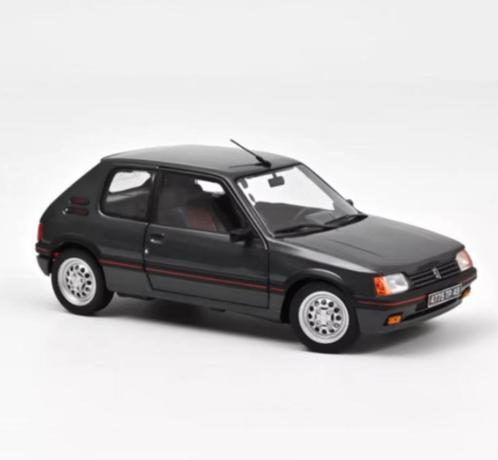 Peugeot 205 GTi 1.6 1988 Grafiet Grijs 1/18 NOREV ref 184845, Hobby en Vrije tijd, Modelauto's | 1:18, Nieuw, Auto, Norev, Verzenden