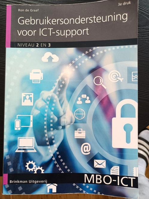 Ron de Graaf - Gebruikersondersteuning voor ICT support, Boeken, Schoolboeken, Zo goed als nieuw, Nederlands, Overige niveaus