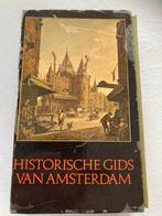 Historische Gids  Amsterdam 2 Boeken met Foudraal als nieuw, Ophalen of Verzenden, Zo goed als nieuw, Mr HF Wijnman