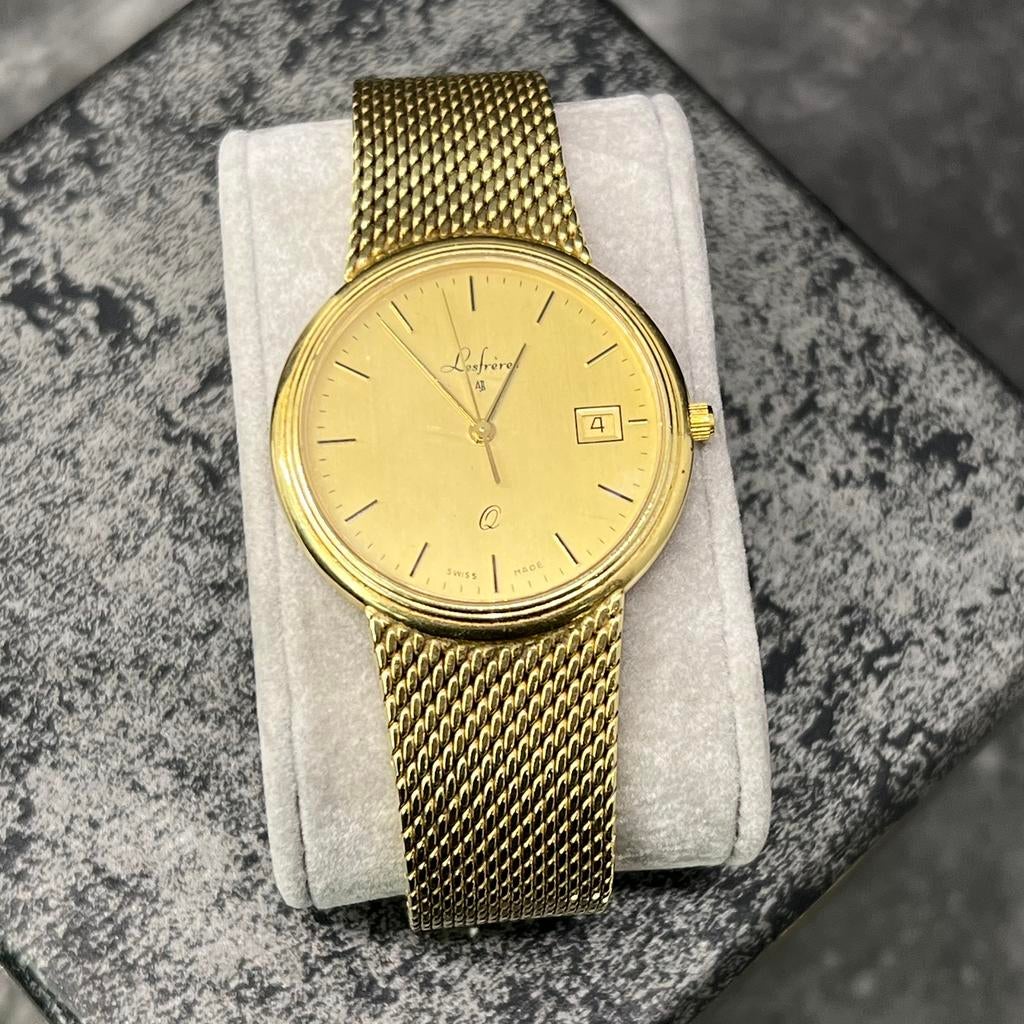 Gouden horloge 14 karaat goud prachtig antiek model, Ophalen of Verzenden, Zo goed als nieuw, Goud