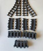 Partij lego RC spoor rails treinrails wissels treinbaan, Kinderen en Baby's, Speelgoed | Duplo en Lego, Ophalen of Verzenden, Zo goed als nieuw