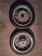 Borrani Velgen set met Banden, perfect., Ophalen
