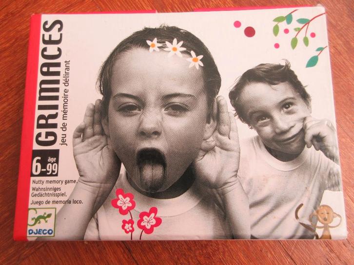 Grimaces Djeco, Kinderen en Baby's, Speelgoed | Educatief en Creatief, Gebruikt, Puzzelen, Ontdekken, Ophalen of Verzenden