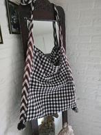 Vintage Stoffen Tas / Opbergzak - Puntgaaf!, Sieraden, Tassen en Uiterlijk, Tassen | Damestassen, Ophalen of Verzenden, Zo goed als nieuw