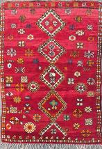 Handgeknoopt Marokkaans Tapijt 200X130 Cm Vintage Vloerkleed, Ophalen of Verzenden