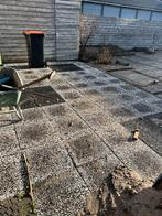 GRATIS grindtegels 50x50 en 60x40 GRATIS, Ophalen, Gebruikt, 10 m² of meer, Beton
