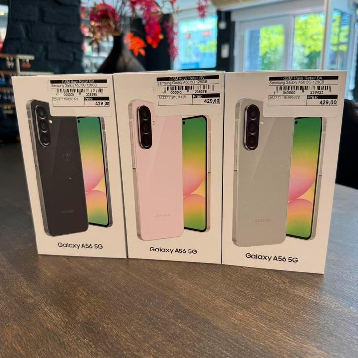 GSM Huys | Samsung Galaxy A56 128GB | NIEUW!, Telecommunicatie, Mobiele telefoons | Samsung, Nieuw, Overige modellen, 128 GB, Zonder simlock