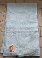 AaBe Dralon Deken ZGAN Lichtblauw 160x100, Verzenden, Zo goed als nieuw, 100 cm of meer, Deken