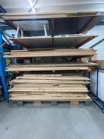 Partij Eikenhout Rustiek, Doe-het-zelf en Verbouw, Hout en Planken, Ophalen, 25 tot 50 mm, Eiken, Nieuw