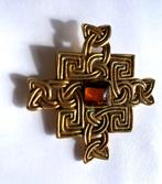 Broche Engeland Bodleian Library goud verguld oxford celtic, Overige materialen, 4 tot 7 cm, Ophalen of Verzenden, Zo goed als nieuw
