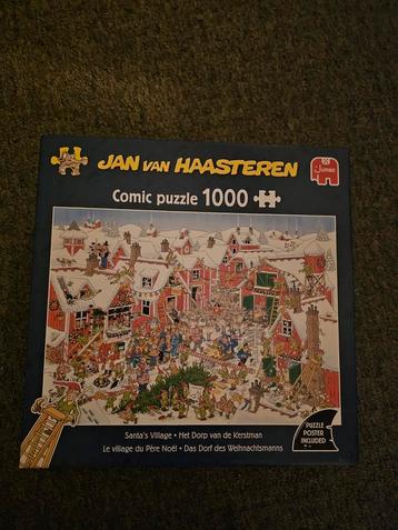 Jan van Haasteren - Kerstdorp Puzzel 1000 stukjes beschikbaar voor biedingen