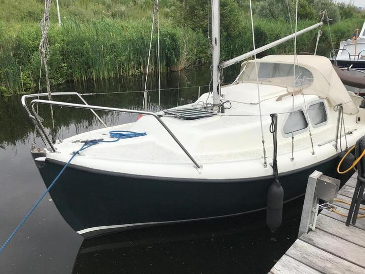 Midget 20 - MOET NU WEG, Watersport en Boten, Kajuitzeilboten en Zeiljachten, Gebruikt, Tourjacht of Cruiser, Polyester, 6 tot 9 meter