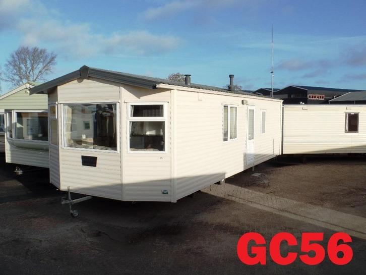 Keurig Carnaby Henley chalet met dubbel glas 2 slk te koop, Caravans en Kamperen, Stacaravans, tot en met 4, Ophalen