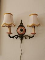 Wandlampjes brocante, Antiek en Kunst, Ophalen