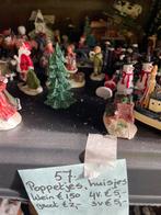 Kerstdorp poppetjes beestjes huisjes intratuin enz, Ophalen, Gebruikt