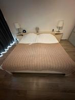 Auping Auronde 180x210 Achterwand & nachtkastjes, Huis en Inrichting, Slaapkamer | Bedden, Ophalen, Gebruikt, 210 cm, Tweepersoons