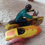 ntiek blikken speelgoed motor met zijspan, Ophalen of Verzenden