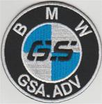 BMW GS Adventure stoffen opstrijk patch embleem #25, Motoren, Ophalen of Verzenden