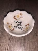 Vintage  Sieraden 💍 Schaaltje, Gebruikt, Porselein of Keramiek, Schaal, Rond