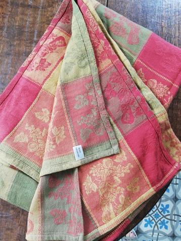 100x200 cm Vintage tafellaken 100% katoen prachtige kleuren beschikbaar voor biedingen