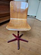 Woodmark vintage schoolstoel met stevige kruispoot, Ophalen, Gebruikt, Stoel(en)