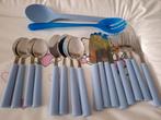 Camping bestek. 1 set voor 4 personen en wat los bestek., Ophalen of Verzenden