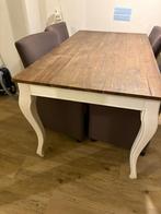 eettafel, landelijk, Franse stijl, Huis en Inrichting, Ophalen, Gebruikt, 50 tot 100 cm, 150 tot 200 cm
