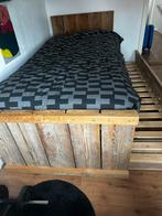 Steigerhouten bed, Antiek en Kunst, Ophalen