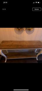 Sidetable landelijk, Huis en Inrichting, Tafels | Sidetables, 100 tot 150 cm, Ophalen of Verzenden, Zo goed als nieuw, 25 tot 50 cm