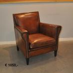 Art deco schapenleren fauteuils en banken in topstaat!, Leer, 75 tot 100 cm, Zo goed als nieuw, Ophalen