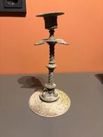 Antieke gietijzeren kandelaar,ca1880–1930, in neobarok stijl, Antiek en Kunst, Verzenden