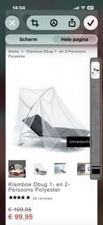 Grote klamboe buissysteem Dbug, Ophalen of Verzenden, Nieuw, Wit