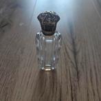 Antiek Parfumflesje met Zilveren Dop, Antiek en Kunst, Antiek | Goud en Zilver, Ophalen of Verzenden, Zilver