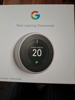 Google Nest Learning Thermostaat, Doe-het-zelf en Verbouw, Thermostaten, Ophalen of Verzenden, Slimme thermostaat, Nieuw