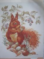 borduuren patroonen EEKHOORN WEZEL VOS wolf haas olifant, Ophalen of Verzenden, Zo goed als nieuw, Handborduren, Patroon
