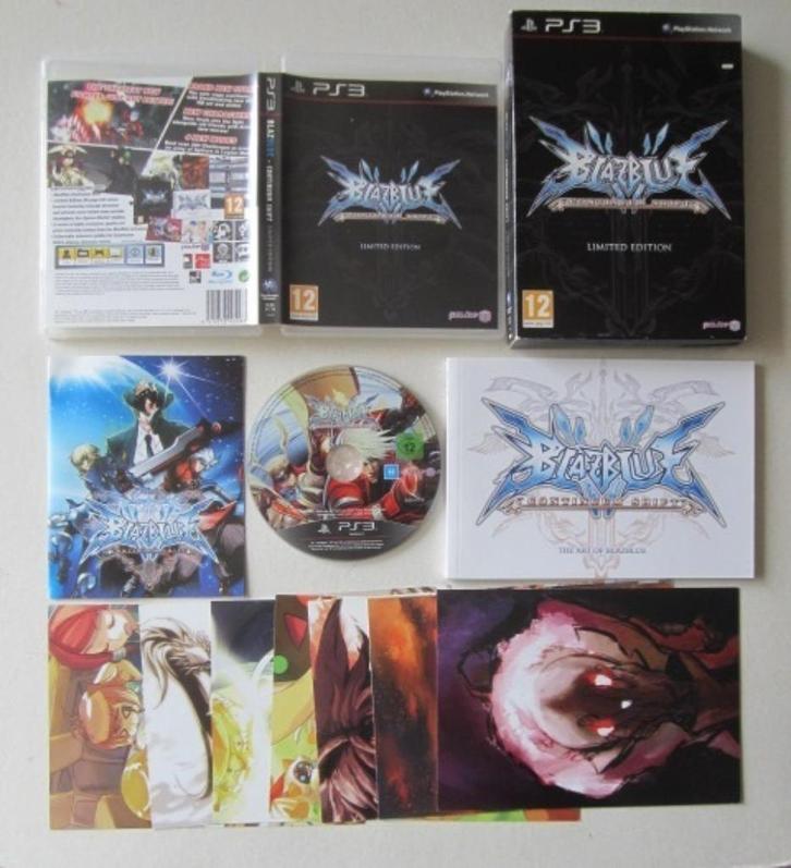 PS3 * Blazblue * Playstation 3, Spelcomputers en Games, Games | Sony PlayStation 3, Zo goed als nieuw, Vechten, 1 speler, Vanaf 18 jaar