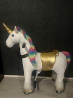 Unicorn, rijdend paard, hobbelpaard,paard op wielen, Ophalen, Zo goed als nieuw