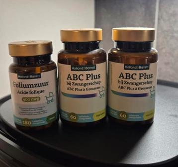 Foliumzuur en abc plus Holland&Barrett beschikbaar voor biedingen