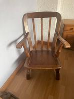 Mooie oude houten stoel, Ophalen, Gebruikt, Bruin, Eén