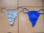2 strings satijn Tezenis, Kleding | Dames, Ondergoed en Lingerie, Verzenden, Overige kleuren, String