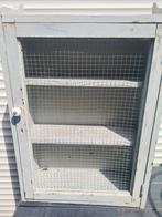 brocante kastje met gaas, Huis en Inrichting, Kasten | Overige, Ophalen, Gebruikt