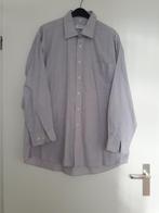 Prachtig overhemd aparte mooie gladde stof kleur licht lila., Halswijdte 43/44 (XL), Zo goed als nieuw, Verzenden