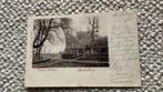 Ansichtkaart Muiderberg Ingang Kerklaan 1901. 933, Ophalen of Verzenden, Voor 1920, Gelopen, Noord-Holland
