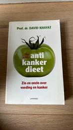 Het echte anti kanker dieet - Lannoo, Ophalen of Verzenden, Zo goed als nieuw, Dieet en Voeding