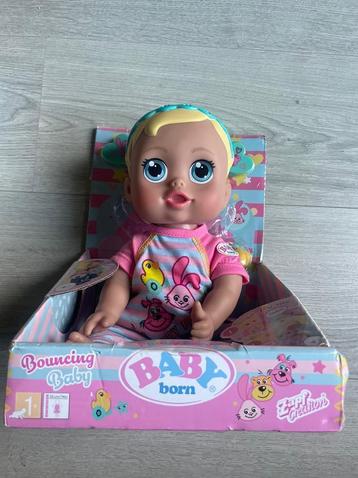 Baby Born Funny Faces Bouncing Baby nieuw defect beschikbaar voor biedingen