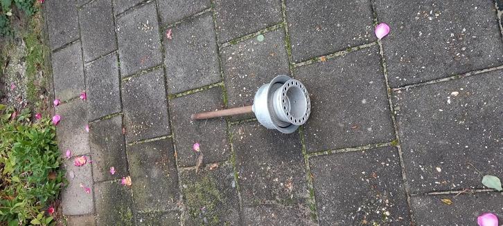 Zinken wasstamper, Antiek en Kunst, Curiosa en Brocante, Ophalen of Verzenden