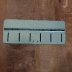 Vintage spaarpot voor Nederlands geld, Verzenden, Gebruikt, Metaal of Blik, Overige thema's