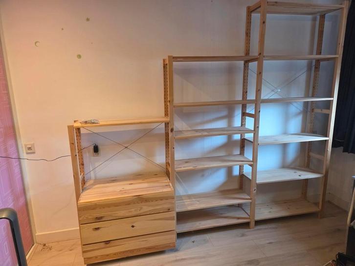 Ikea IVAR kast combinatie - 2.60m breed, Huis en Inrichting, Kasten | Boekenkasten, Zo goed als nieuw, 200 cm of meer, 200 cm of meer